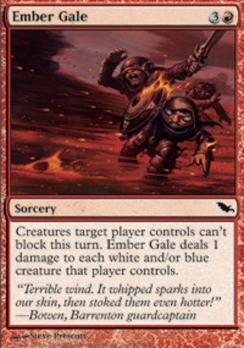 Ember Gale - Foil - Shadowmoor #91/301 MTG Magic The Gathering - Image 1 of 1