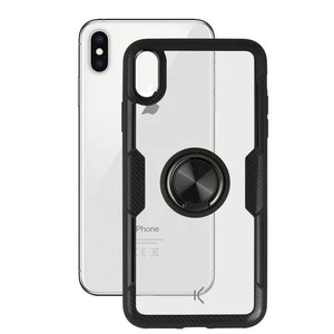 KSIX Smart Your Tech Coque iPhone XS MAX, Étui Semi-Rigide Magnétique Support Voiture, Tra - Photo 1 sur 4