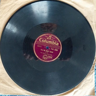Radio Revellers: Till We Meet Again/Blue Ribbon 10" Shellac 78 1949 Very Good + - Image 1 of 4
