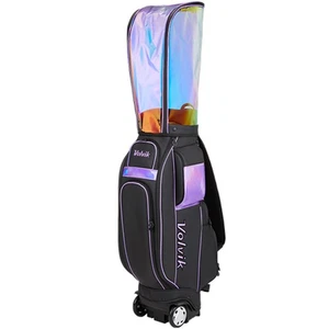 Women's Volvik Aurora Wheeled Caddie Bag '22 - Black - Picture 1 of 5