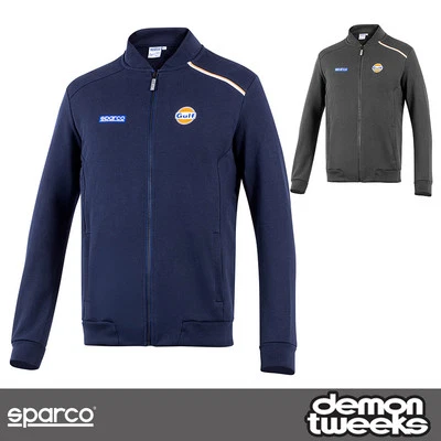 Толстовка Sparco Gulf (на молнии) - гоночные полосы Gulf, наследие автоспорта - Изображение 1 из 4