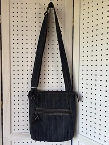 Borsa a tracolla Thirty One cotone tessuto denim tracolla regolabile - Foto 1 di 9