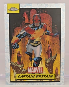 2024 Topps Chrome Marvel Captain Britain #75 - Picture 1 of 2