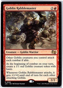 Goblin Rabblemaster R Foundations Jumpstart 558 Near Mint - Picture 1 of 1