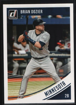 Donruss Baseball #72 2018 - Brian Dozier - Minnesota Twins 18-280 Foto 1 de 2