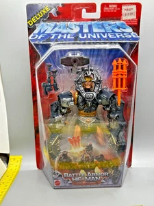 MOTU Battle Armor He-Man 200x MOC figura Masters of the Universe Mattel He-Man - Imagen 1 de 2