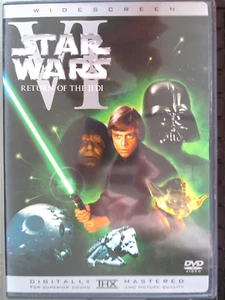 STAR WARS RETURN OF THE JEDI VI WIDESCREEN DVD OUT OF PRINT-Authentic US - Picture 1 of 3