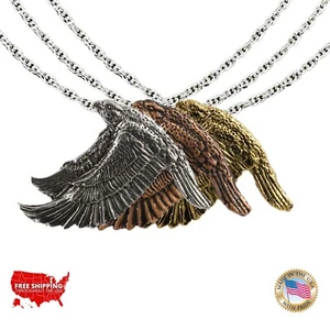 Kreative Zinn Designs Wanderfalke fliegender Vogel Halskette & Anhänger, B054PEN - Bild 1 von 5