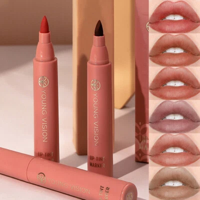 Langzeitleitungslippenlippenstifte Finden Am 6 -Color -Lippenstift = Statt / - Bild 1 von 4