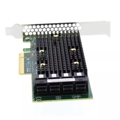 Broadcom LSI 9400-16i Raid card SAS/SATA/NVME SFF-8643 SAS3416 PCIe 3.1 x8 HBA - Bild 1 von 3