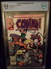 Conan the Barbarian #143 NM+ 9.6⛓️Marvel⛓️Highest Graded CBCS copy ⍩ cgc