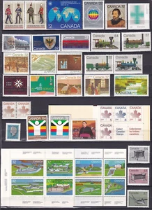 Canada 1983 Full Year set (Removed from book) MNH XF - Picture 1 of 1