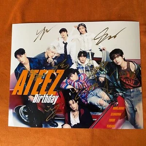 ATEEZ ateez handsigniertes signed Foto Bild zum Geburtstag 8*10 K-POP 2024 - Bild 1 von 22