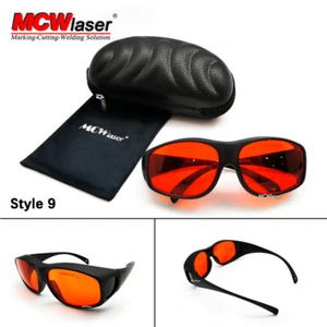 MCWlaser Laser Protection Goggles Protective Safety Glasses 190-540 nm OD6+ - Picture 1 of 10