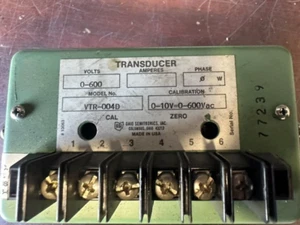 Ohio Semitronics VTR-004D, Transducer, 0-600V, 0-10V=0-600VAC - Picture 1 of 2