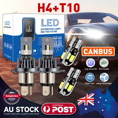 MODIGT Car LED H4+T10 Headlight Globe For Holden Special Vehicles clubsport 2003 - image 1 of 4