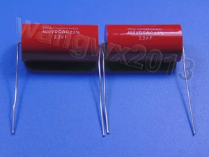 2 un. 400V 2.2uF MKP condensador de polipropileno sin polaridad de membrana cruzada de 400V 2.2uF - Imagen 1 de 1