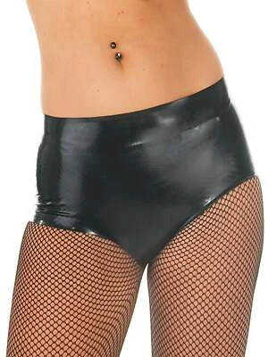 Honour Latex Mini französische Schlüpfer in schwarz - Bild 1 von 4