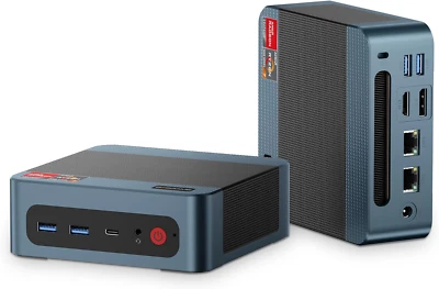 P3 Lite Mini PC Gaming Computers Ryzen 7 6800H, Radeon 680M Graphics, 24GB DDR5 - Image 1 of 4