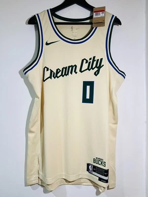 Damian Lillar City Edition Miwaukee BUCKS Men's Swingman jersey Size L48 - Image 1 of 3