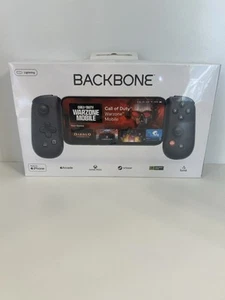 Backbone One (Lightning) Mobile Gaming Controller for iPhone - 2nd Gen - Black - Afbeelding 1 van 2