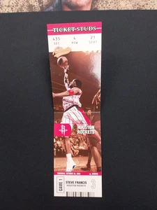 Steve Francis 2003-04 Fleer Authentix Ticket Studs Rookie RC M - Picture 1 of 2