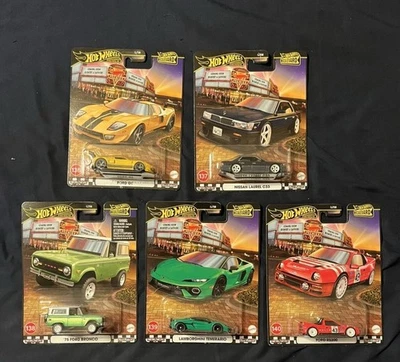 Hot Wheels Premium Boulevard 2025 #136-140 Juego de 5 nuevos Car Culture ¡En muy buen estado nuevo! Foto 1 de 2