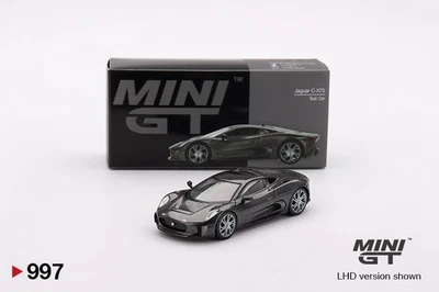 Mini GT MGT00997LHD Jaguar C-X75 Test Car Die Cast 1/64 - Immagine 1 di 3