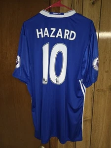 2016-17 2xl Hazard Chelsea Home Jersey with EPL patches. - Picture 1 of 9