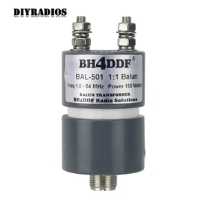 BH4DDF BAL-501 1:1 Shortwave Balun 50ohms Waterproof Antenna Balun Transformer - Picture 1 of 6
