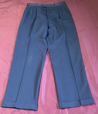 PAL ZILERI Men’s Pants  Made In Italy 100%Wool  34" X 32" - Image 1 of 4