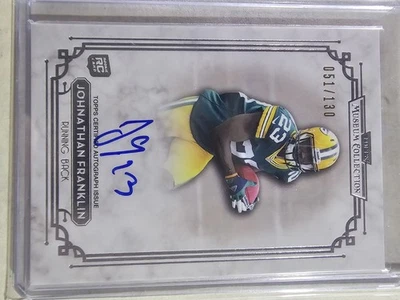 2013 Museum Collection Signature Series /130 Johnathan Franklin Rookie Auto RC - Image 1 of 2