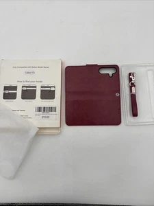 Arae Case for Samsung Galaxy S24 5G Wallet Case Flip Cover with Card Holder - Picture 1 of 5