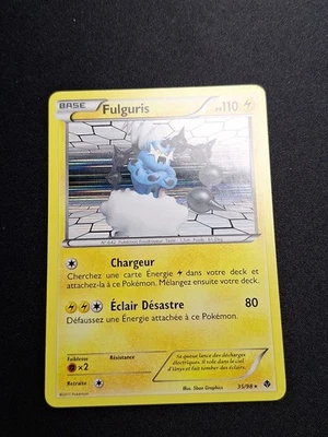 Fulguris 35/98 Holo NB Pouvoirs Emergents Carte Pokémon FR - Photo 1/4