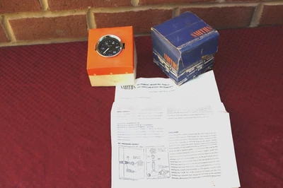 SMITHS NOS OIL PRESSURE GAUGE PG 130-00AR M1 MINI COOPER FORD ESCORT MK1 - Image 1 of 4