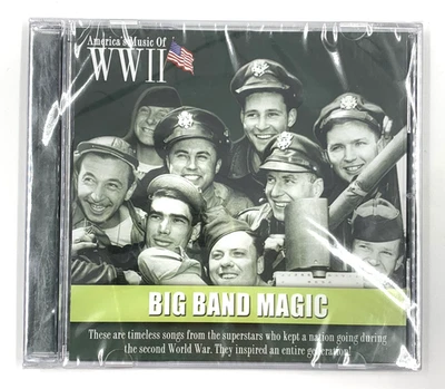 America's Music of WWII - Big Band Magic - CD - New & Sealed Foto 1 de 2