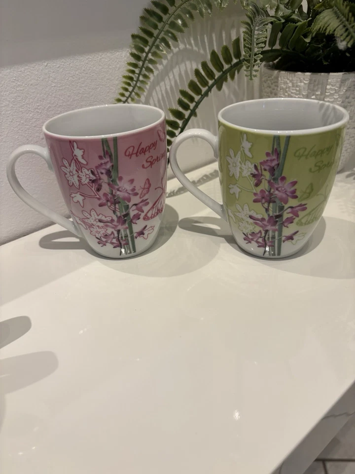 Happy Spring Kaffeepott Kaffeetassen Pott - Bild 1 von 1