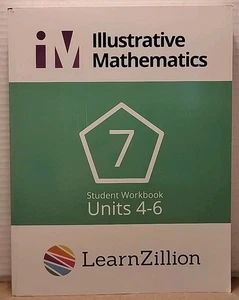 Learn Zillion Illustrative Math Student Workbook Grade 7 Unit 4-6 LearnZillion7 - Picture 1 of 5