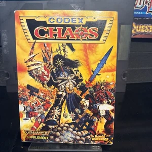 Warhammer 40k Codex Chaos Supplement Book 1996 Games Workshop - Imagen 1 de 9