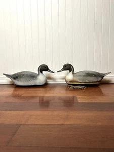 Fairfax Duck Decoy Feather Lite 54 Northern pintail Set Of 2 Rare - Picture 1 of 17