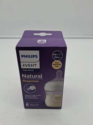 Babyflasche Philips Avent Natural Response  125ml 4oz 1x Baby Bottle - Bild 1 von 4