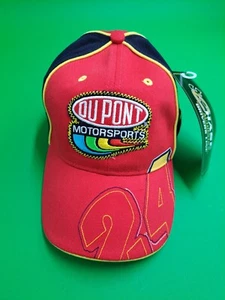 💥Nascar Dupont Motorsports Hendrick Jeff Gordon #24 Adjustable Hat Cap NWT💥 - Picture 1 of 7