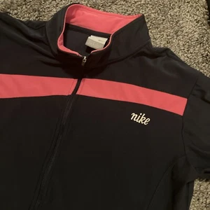 Nike Fit Dry Youth Pullover Jacket Full Zip XL (16-18) Spellout Embroidered - Picture 1 of 11