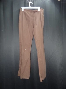 Cherokee Brown Scrub Bottoms Pants Size S Woman's (F6) - Picture 1 of 2