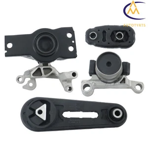 4PCS Engine Motor & Trans Mount For 07-12 Nissan Sentra Base/S/SL/SR Sedan AUTO - Picture 1 of 15