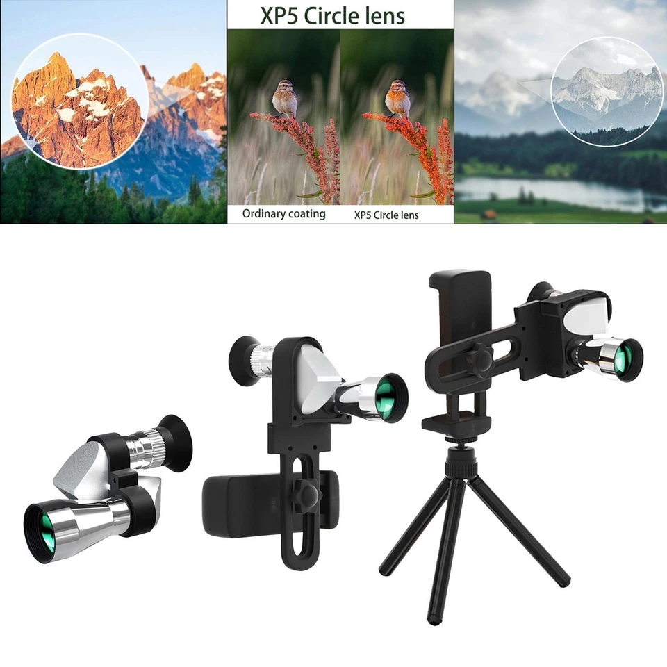 Mini Telescope 8x20 Handheld Monocular for Travel Birdwatching Scenery - Image 1 of 1