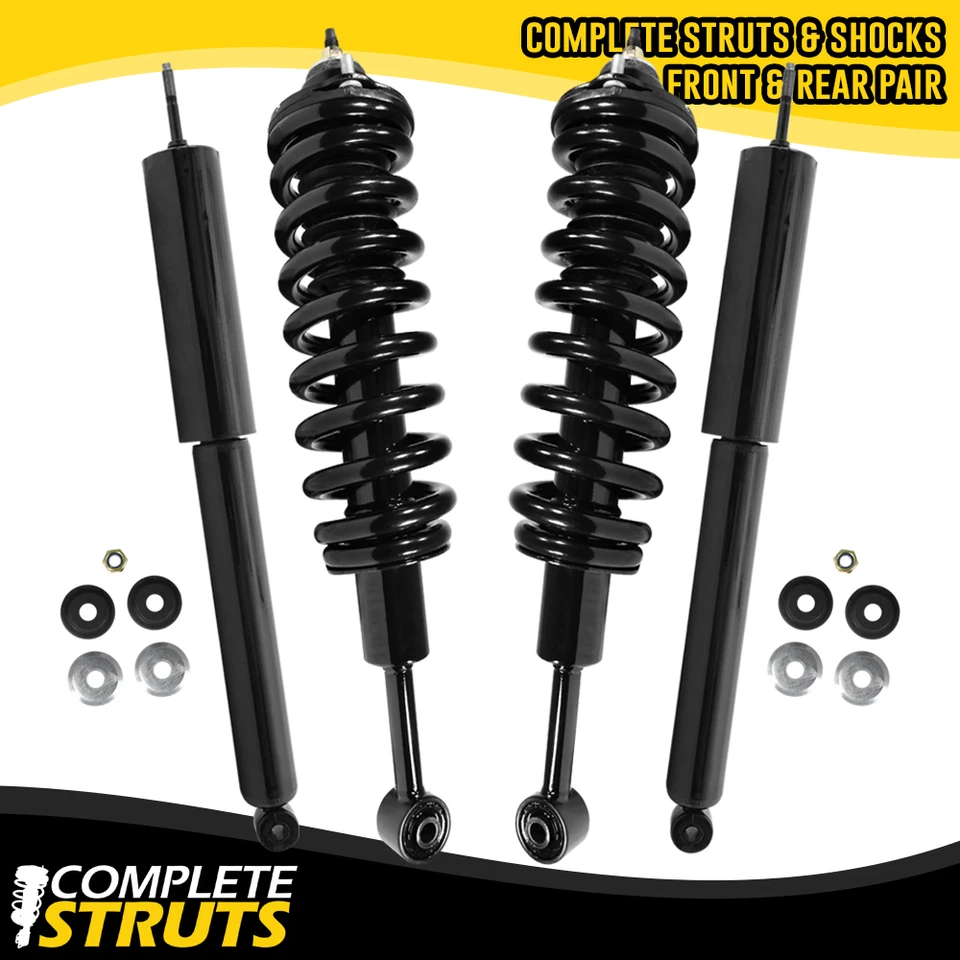 2005-2015 Toyota Tacoma Quick Complete Struts w/ Coil Springs & Rear Shocks - Image 1 of 4