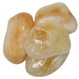 Piedras caídas de citrino de 1/2 lb - grado 1 - ancho XXL - 1,75"" a 2,5"" Avg. - Imagen 1 de 3