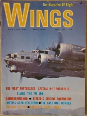 Wings Magazine - August 1971 - Image 1 of 3