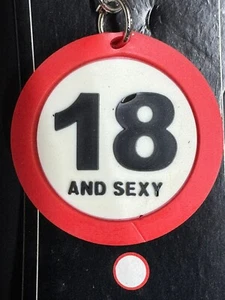 VTG Truckstop, Humor, Fun, Naughty Rubber Keychain Approximately 4“ Total Length - Picture 1 of 2